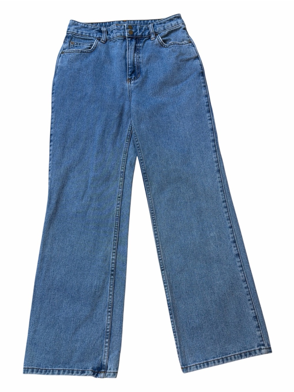Billabong The Salty Blonde Chill Out High Waisted Wide Leg Denim Jeans